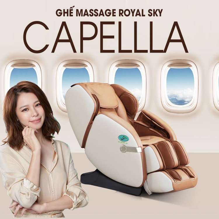 Ghế massage cao cấp Royal Sky Capella