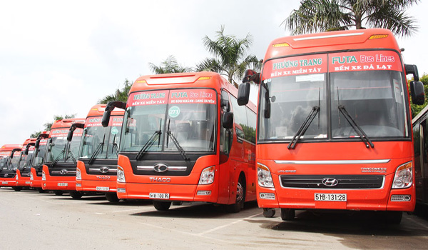 FUTA Bus Lines (Phương Trang) có tuyến phủ sóng rộng nhất khu vực phía Nam
